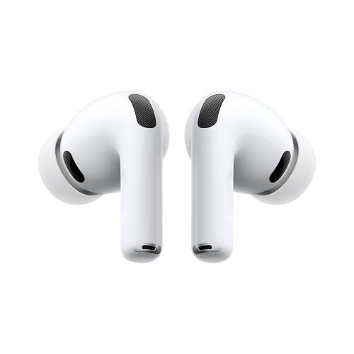 AirPods Pro 3 earbuds and charging case