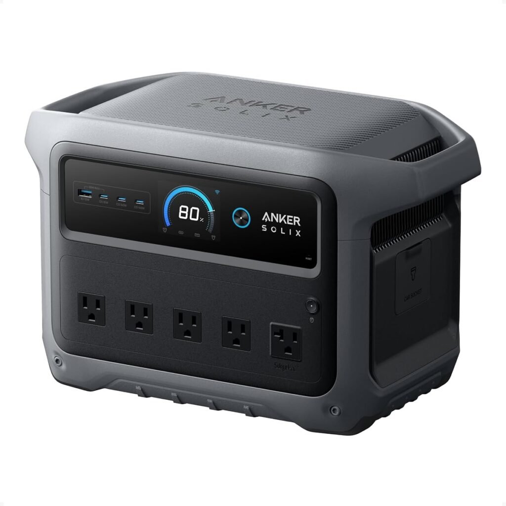 Best power stations for apartment backup, Anker SOLIX example