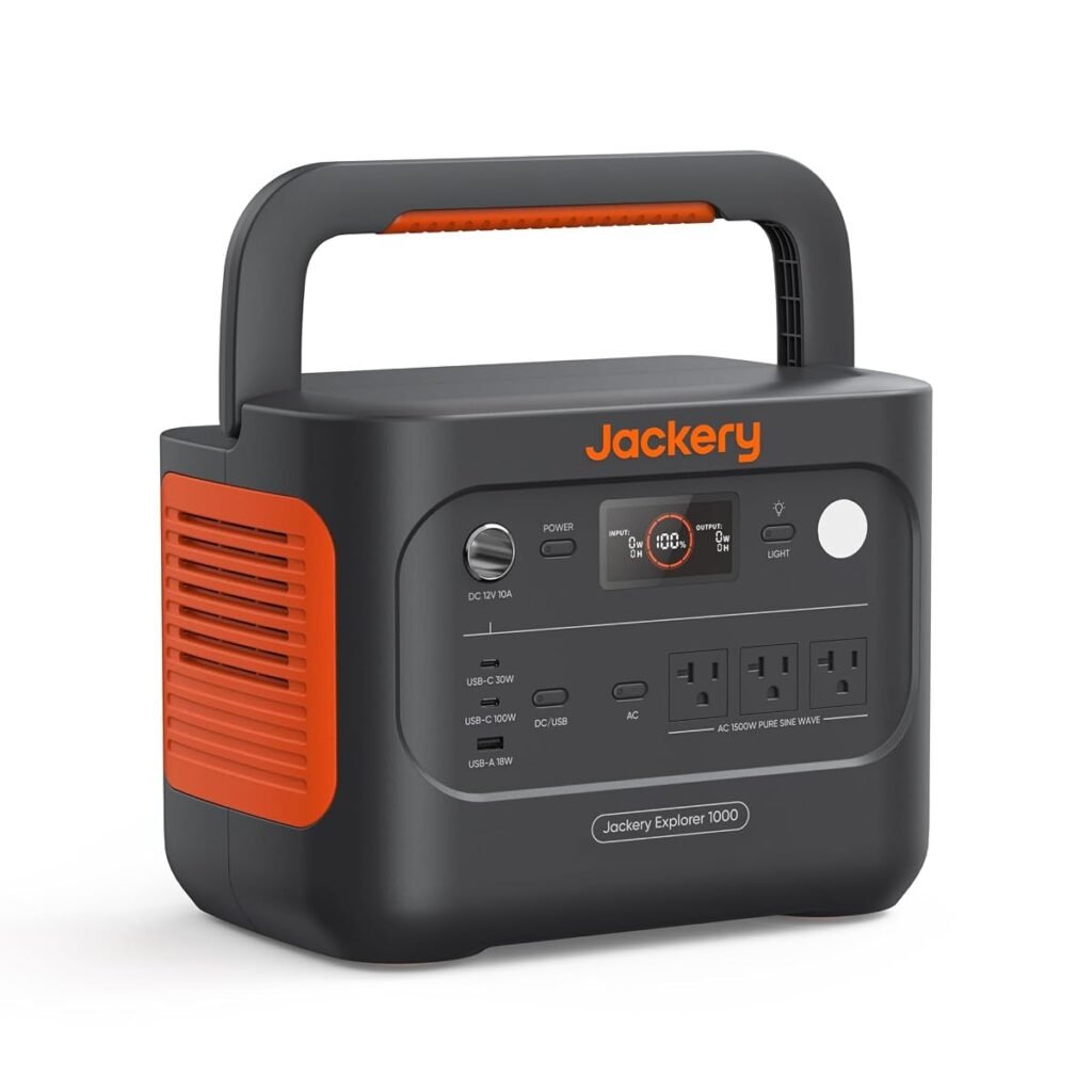 Best power stations for apartment outages, Jackery example