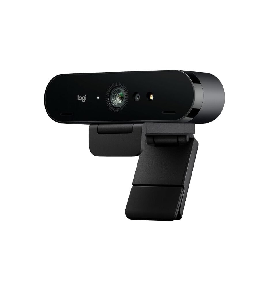 Logitech 4K webcam for low-light video calls