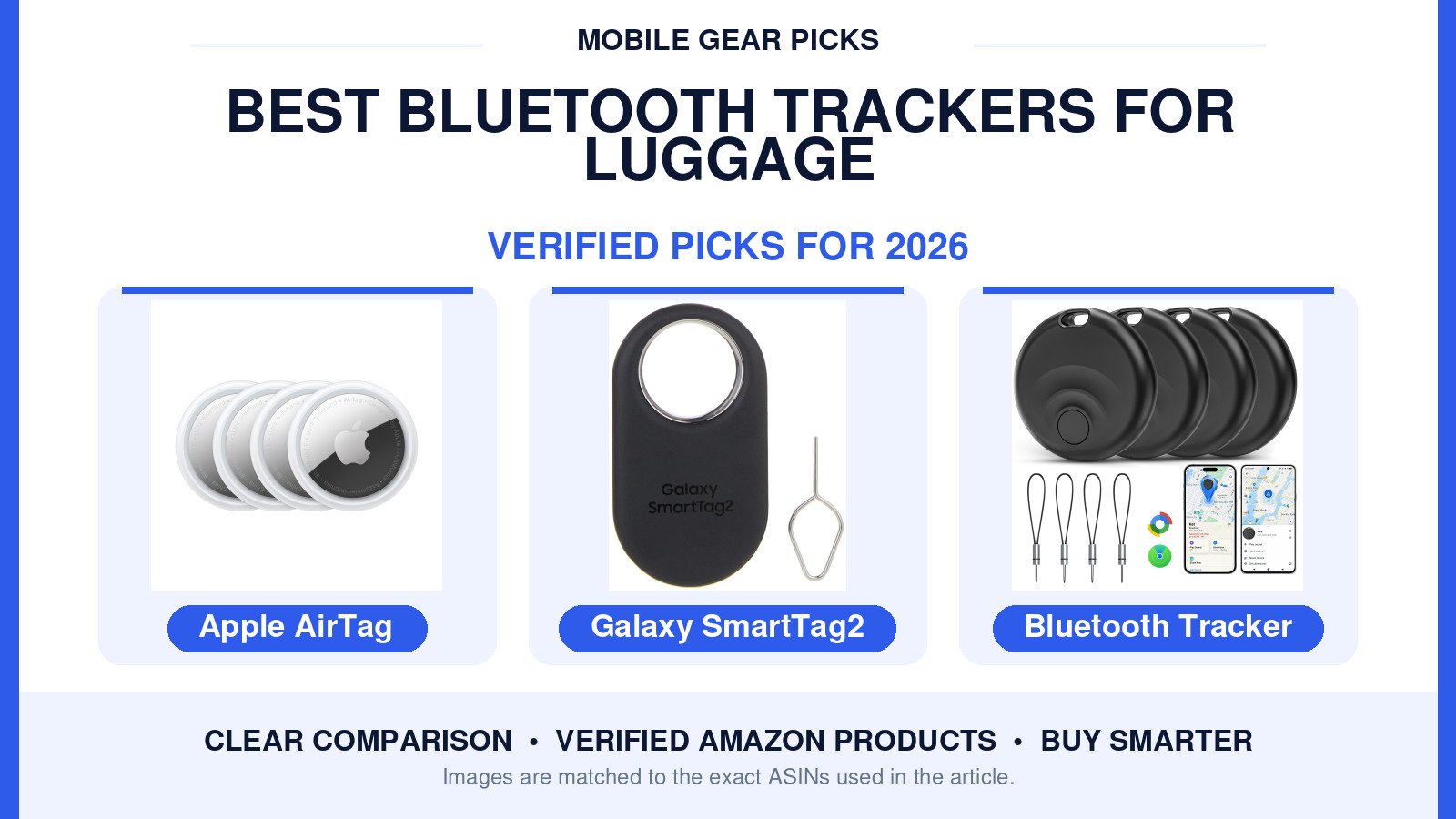 Best Bluetooth Trackers for Luggage in 2026: Find Your Bag Without Guessing