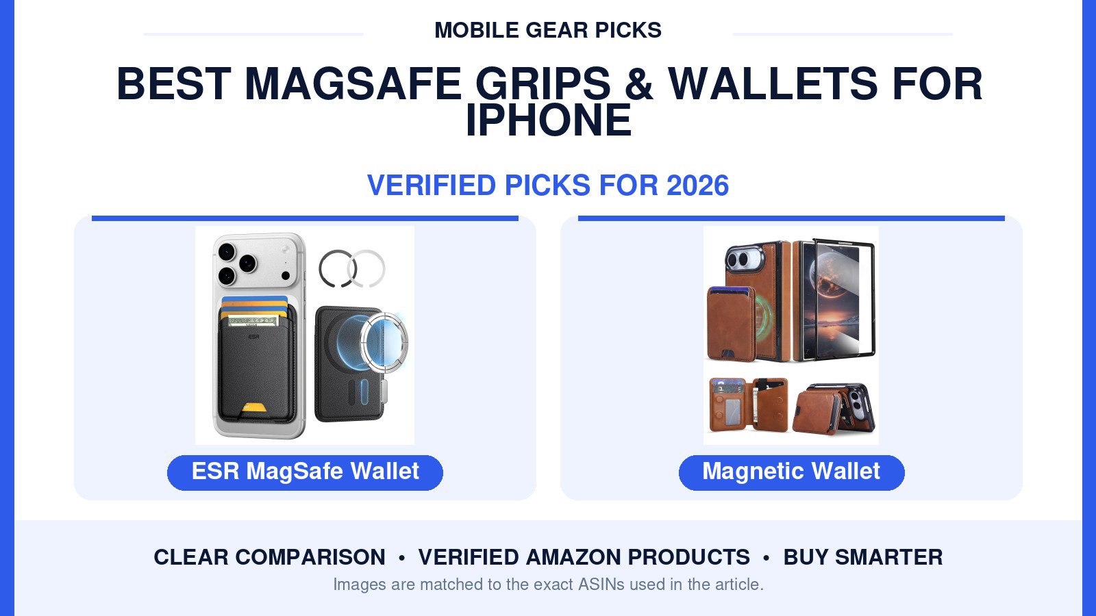 Best MagSafe Grips & Wallets for iPhone Duo in 2026