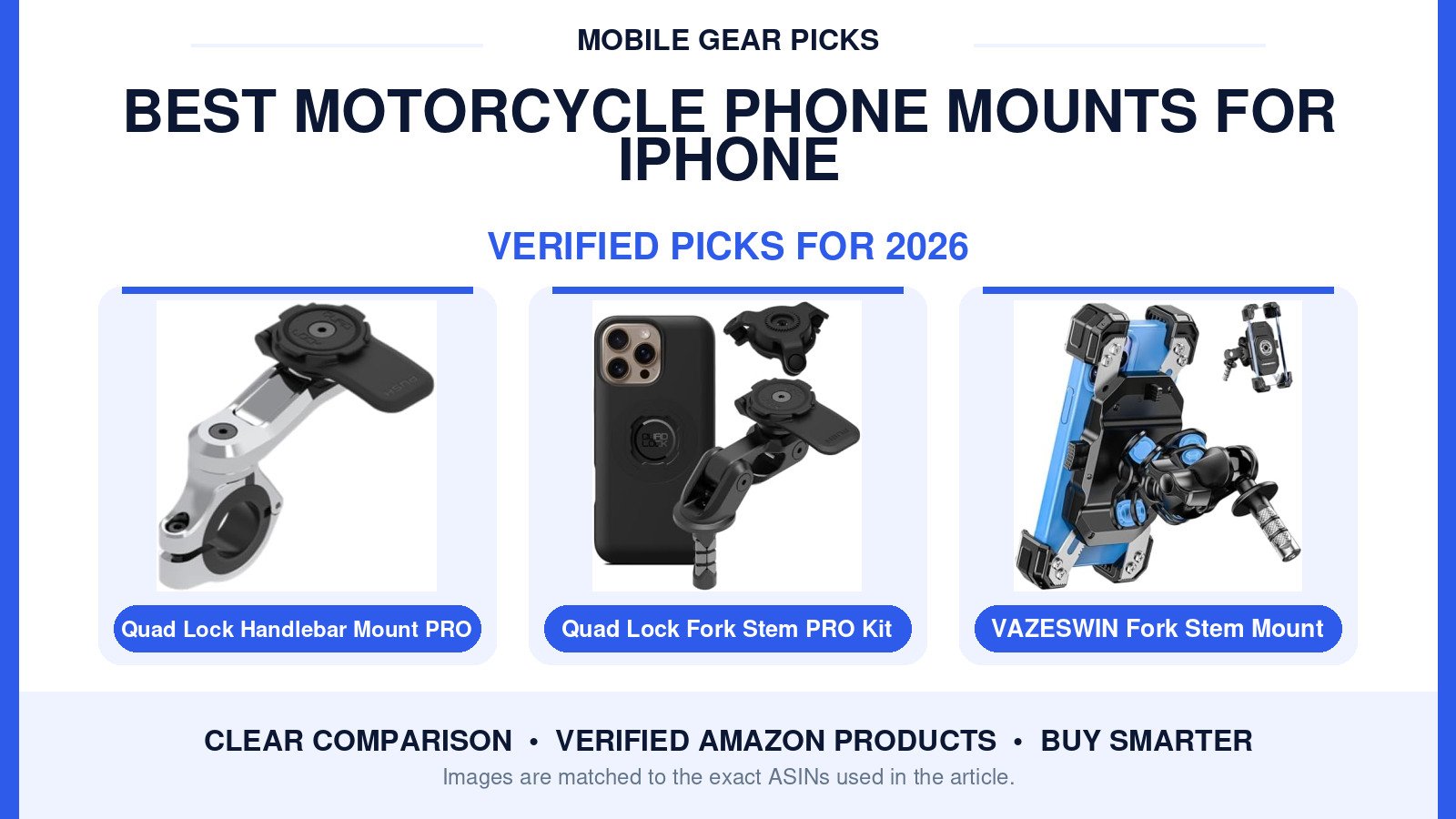 Best Motorcycle Phone Mounts for iPhone Duo in 2026