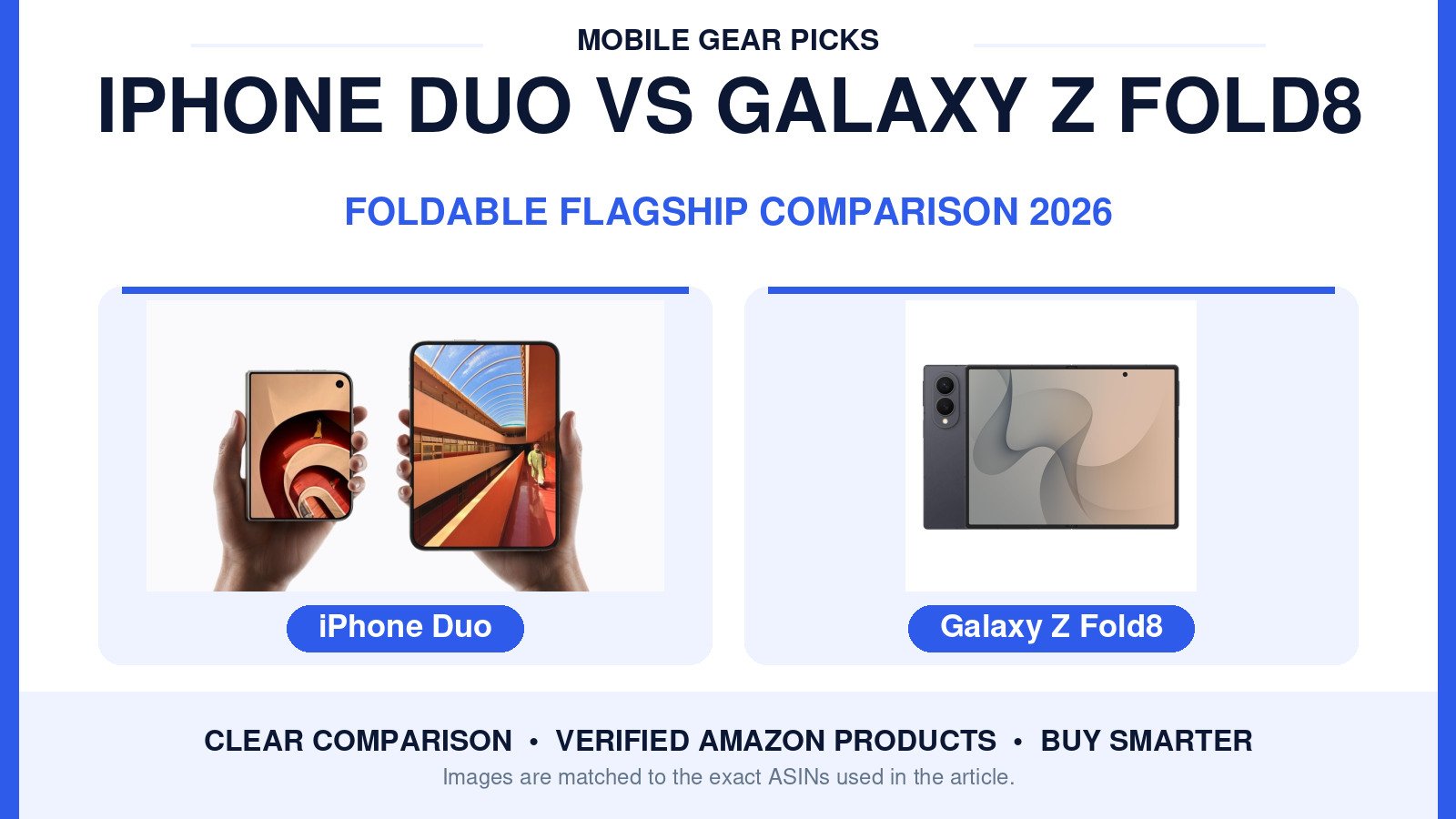 iPhone Duo vs Samsung Galaxy Z Fold8: Which Foldable Is Better in 2026?
