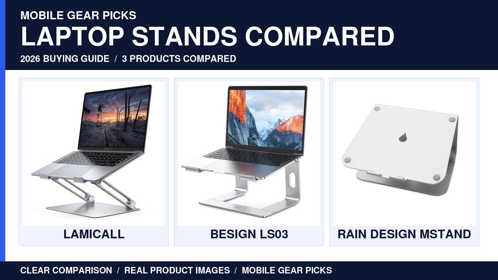 Best Laptop Stands 2026: 3 Picks for Better Desk Setup