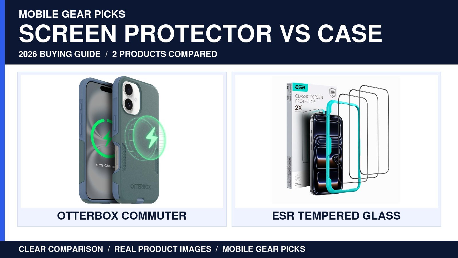 Screen Protector vs Phone Case: Which Protects Better in 2026?