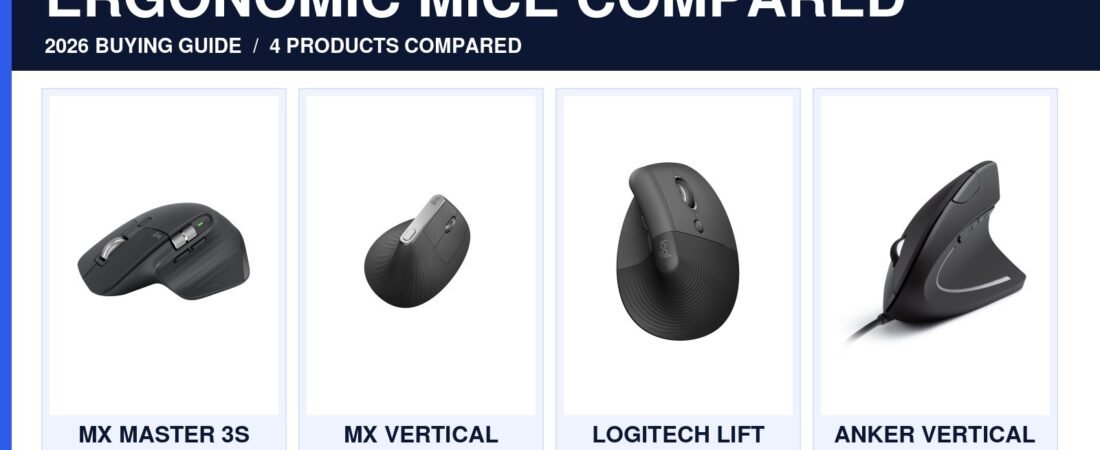 Best Ergonomic Mice for Long Workdays in 2026: Stop Fighting Your Wrist