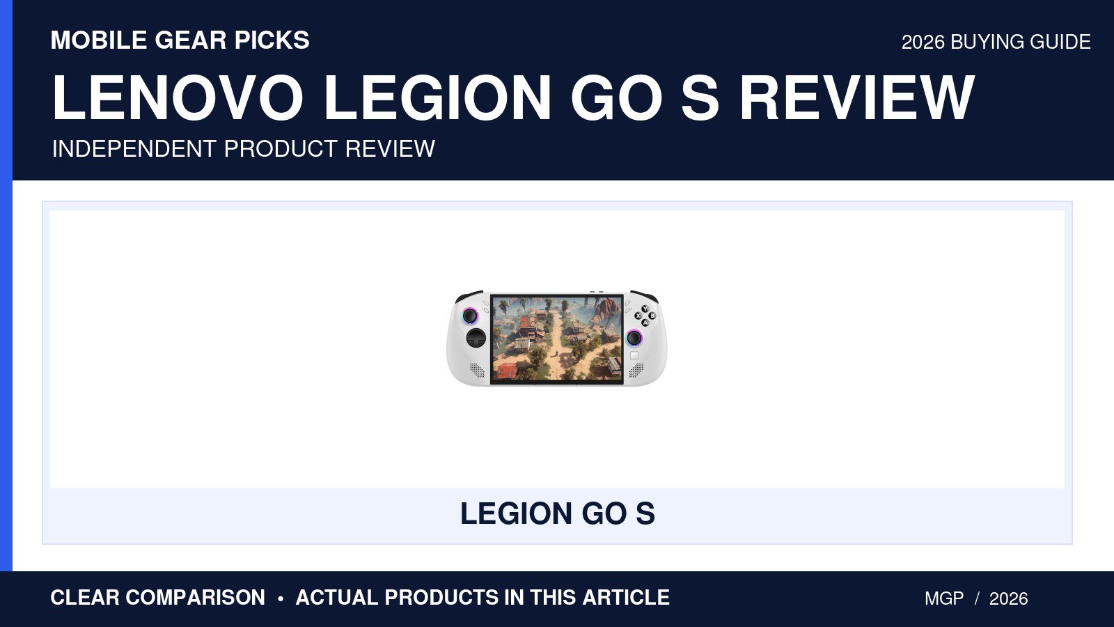 Lenovo Legion Go S Review 2026: Should You Buy This Gaming Handheld?