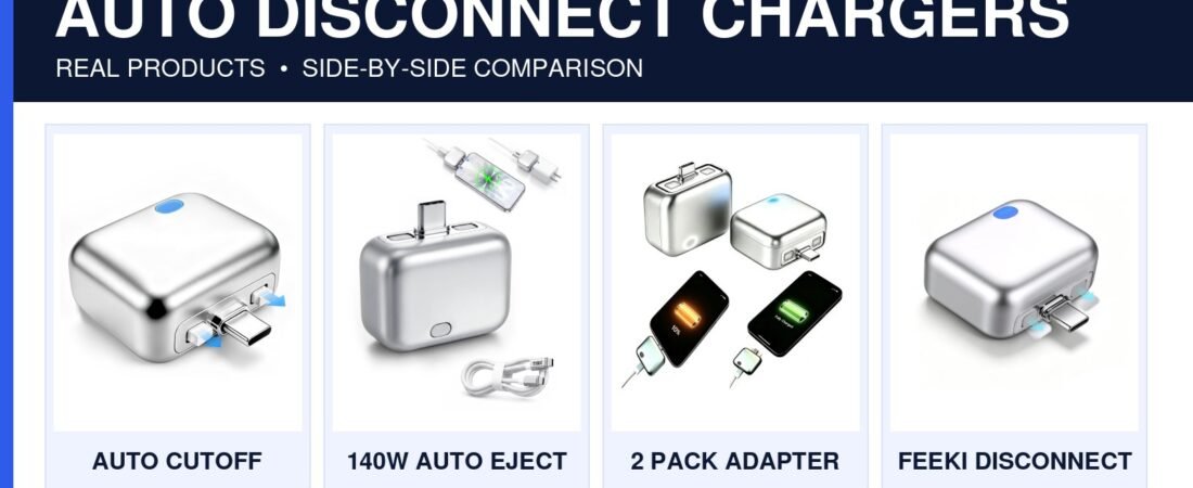 Auto Disconnect Charger Review 2026: This USB-C Adapter Physically Stops Charging at Full Battery