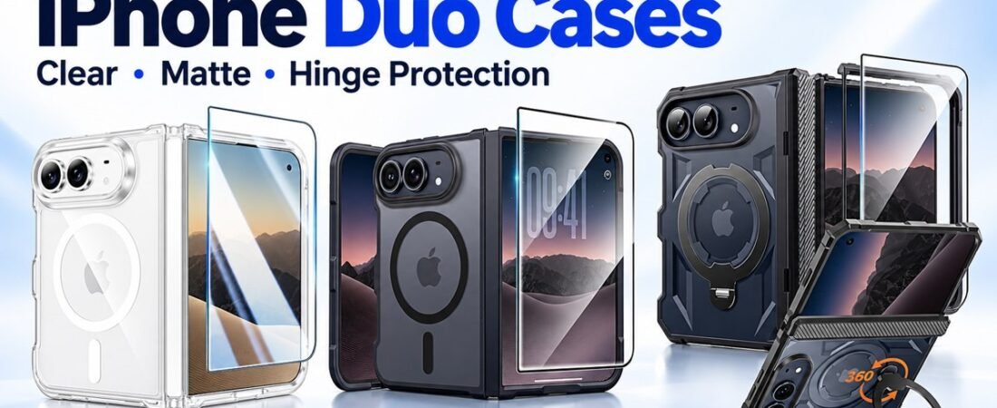 Best iPhone Duo Cases in 2026: MagSafe & Hinge Protection