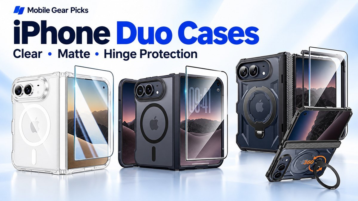 Best iPhone Duo Cases in 2026: MagSafe & Hinge Protection