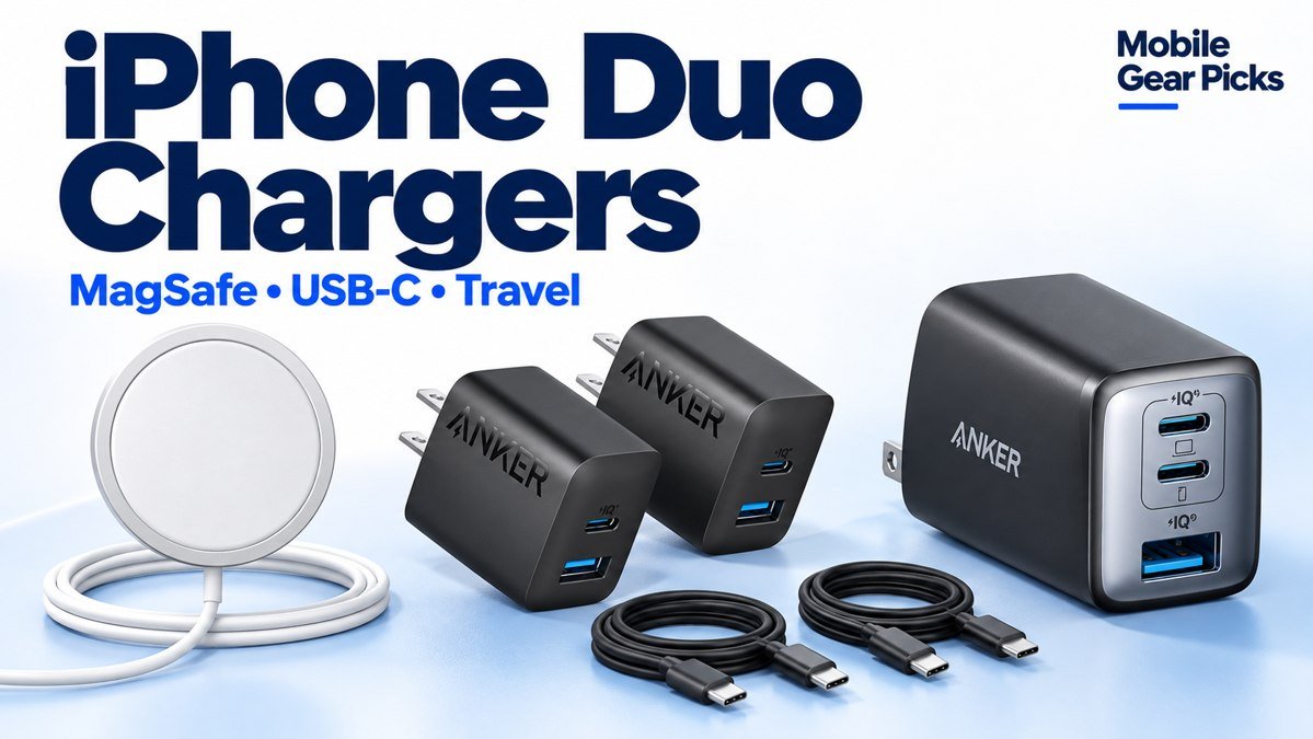 Best Chargers for iPhone Duo in 2026: MagSafe & USB-C