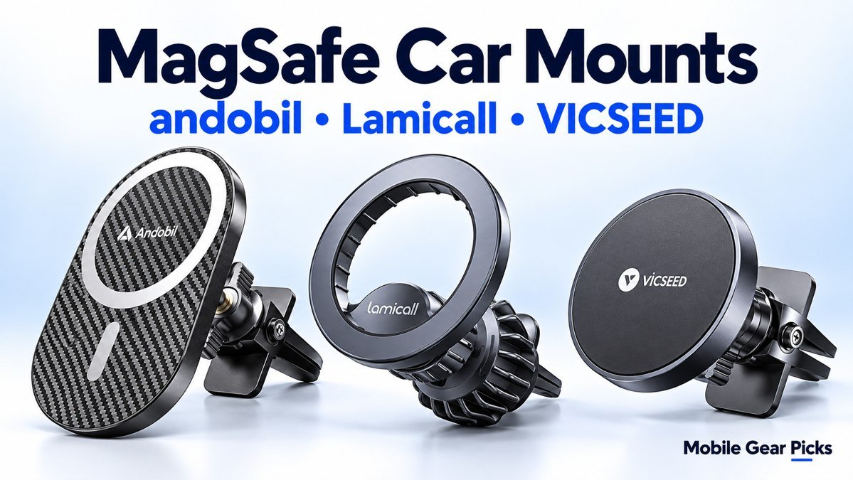 Best MagSafe Stands and Car Mounts for iPhone Duo (2026)
